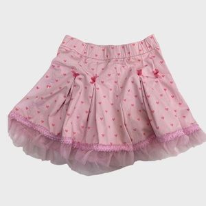 Sugar Thrillz Pink Hold My Heart High Waist Shorts Small